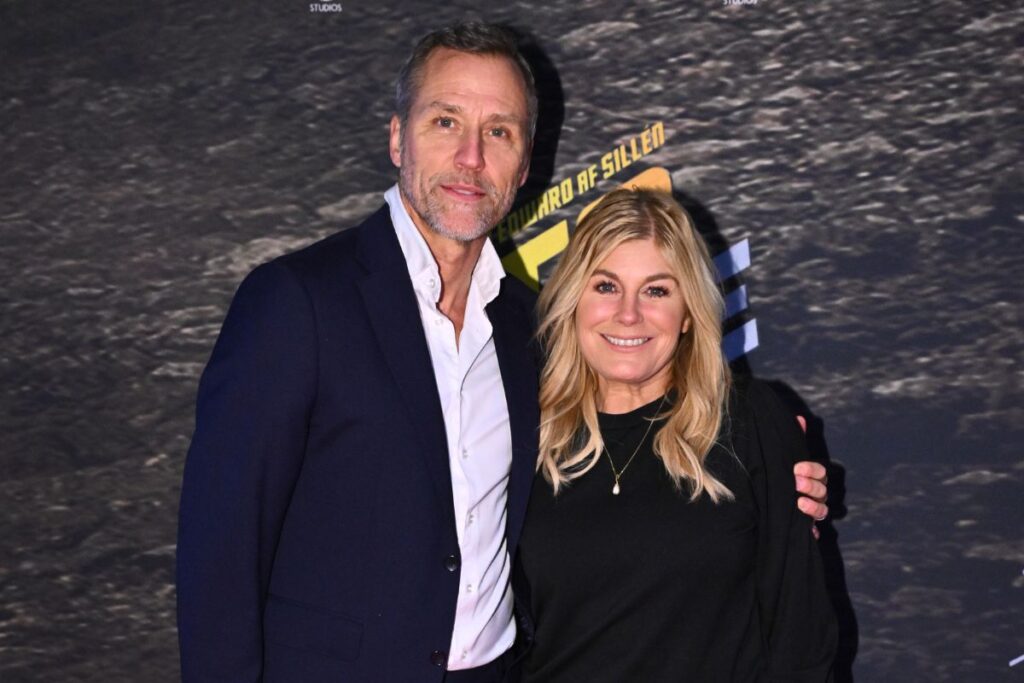 Christian Bauer och Pernilla Wahlgren